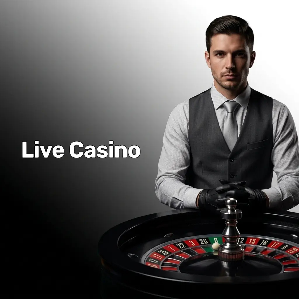 Live casino dealer at Legendz Casino streaming blackjack, roulette, baccarat, and game shows from a professional studio