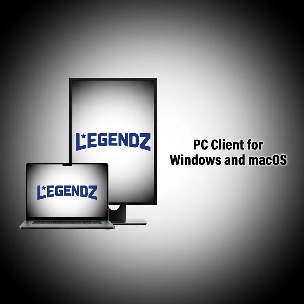Legendz Casino browser-based platform accessible on Windows and macOS via Chrome, Firefox, Edge, or Safari