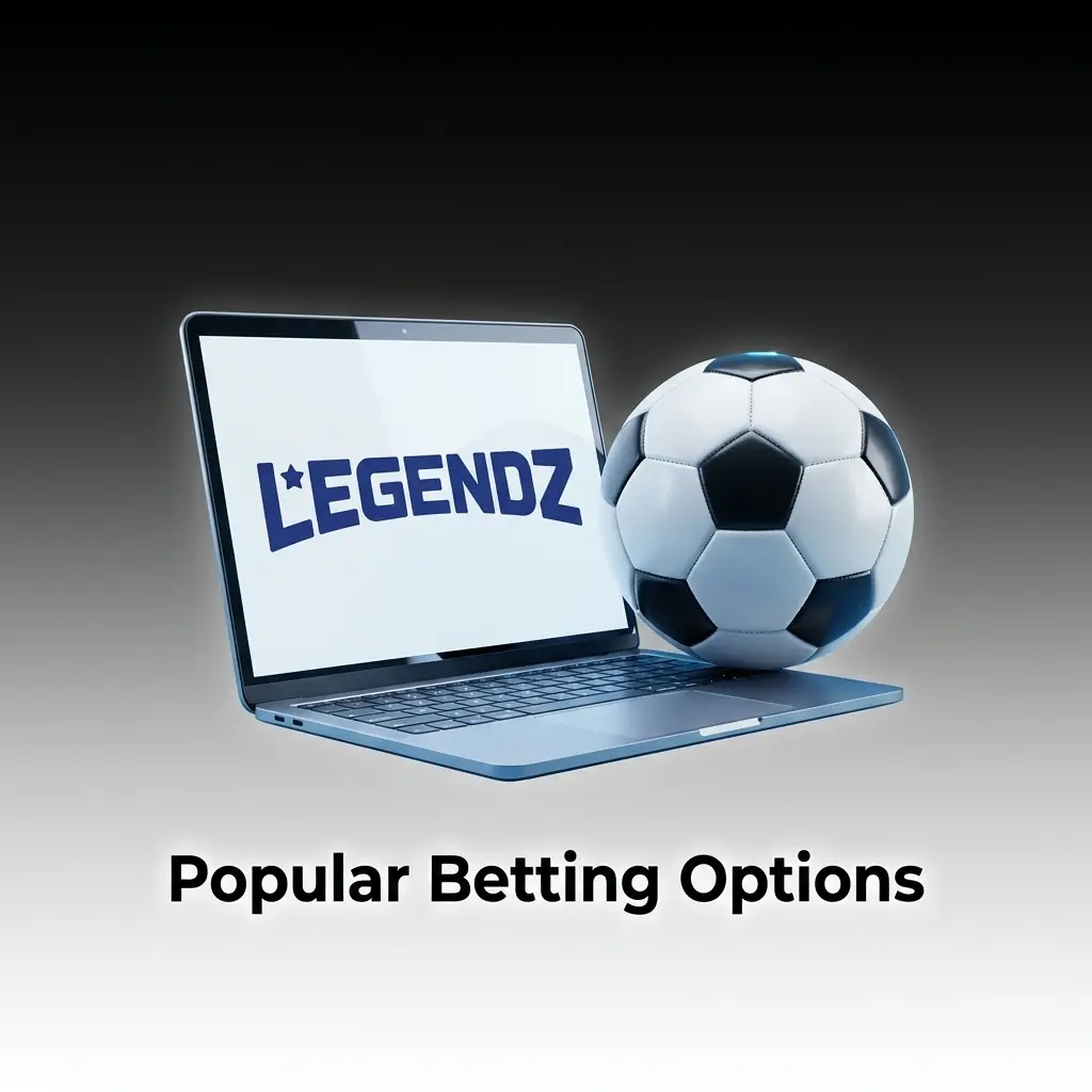 Three popular betting options at Legendz Casino sportsbook for US players covering different strategies and risk profiles