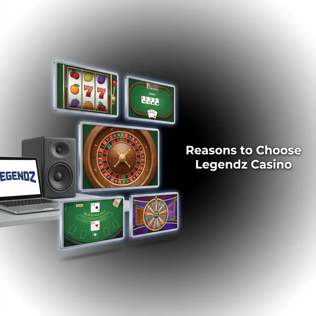Legendz Casino features crypto payments, 3000+ games, competitive sports odds, and 24/7 live chat support for US players