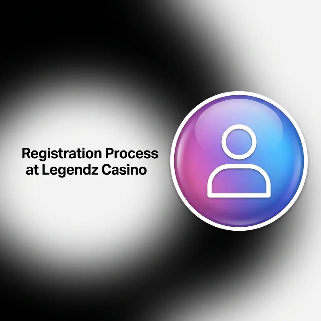Legendz Casino registration form showing steps to sign up, choose crypto currency, and activate welcome bonus in under 3 minutes
